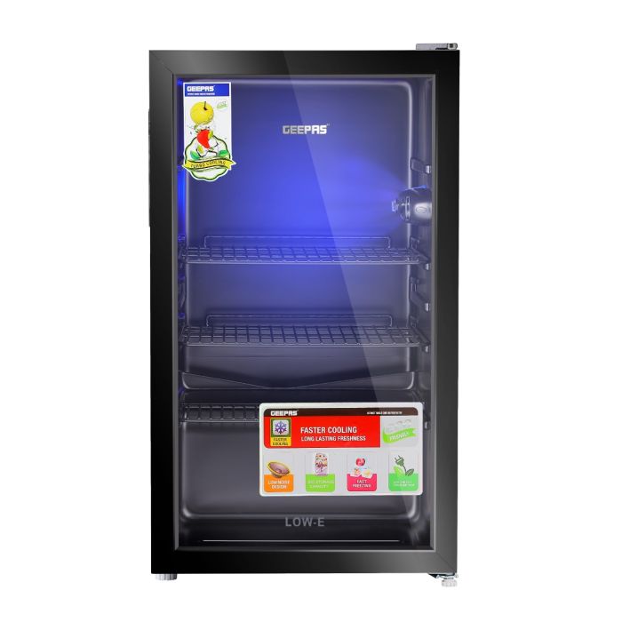 یخچال ویترینی درب شیشه ای جیپاس مدل GSC1223 - تصویر 2